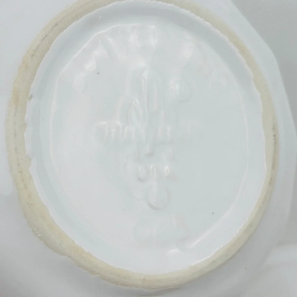 Pfaltzgraff Heritage White Butter Tub & Lid Stoneware Lidded Dish Storage USA‎